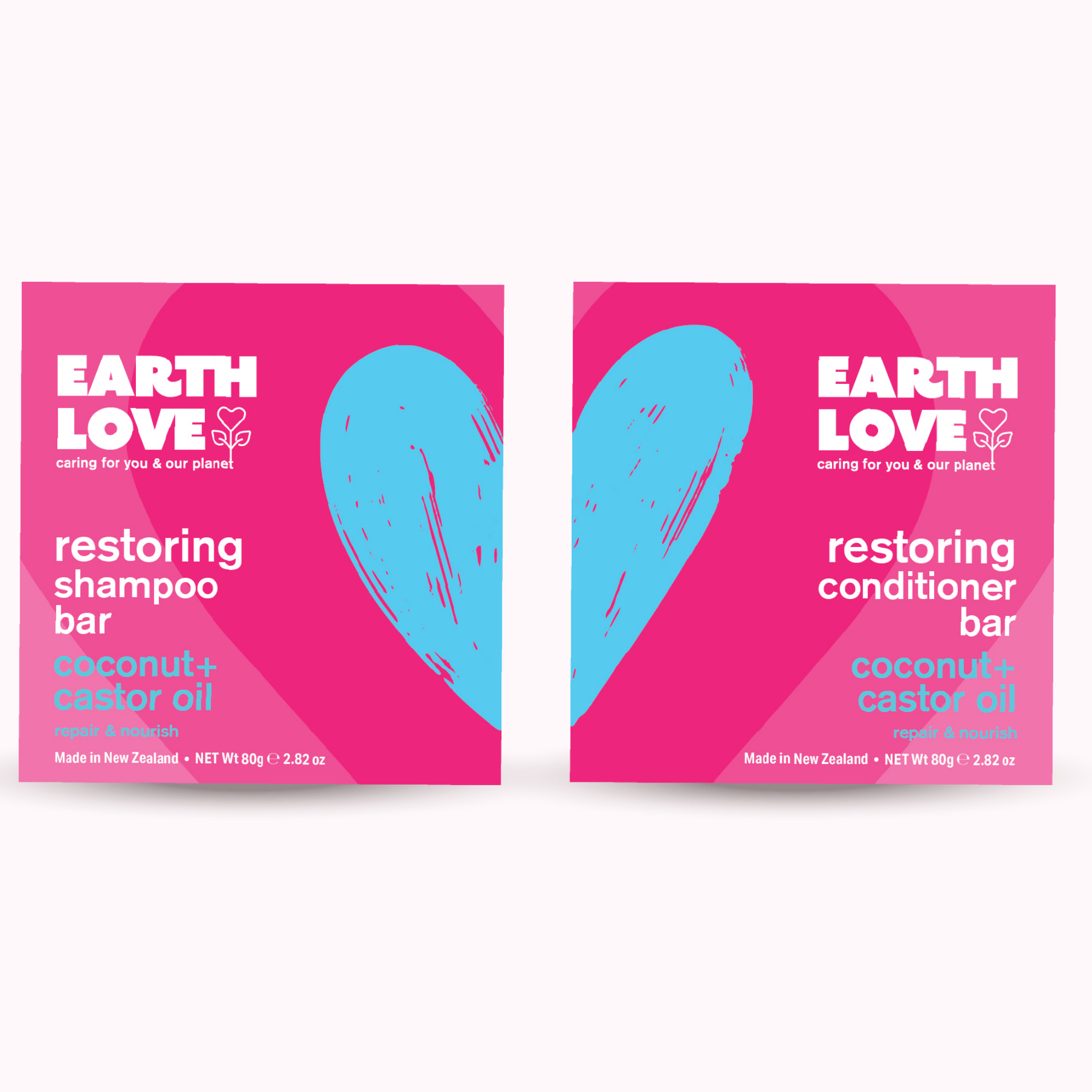 The Soap Factory Earth Love Shampoo and Conditioner Bars